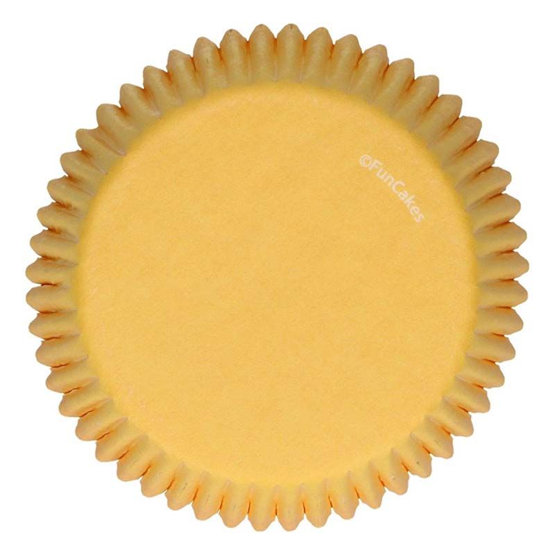 Muffinförmchen Gelb
